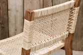 Madrisana Acacia & Rattan Bar Stool - Stable Home Garden