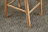 Madrisana Acacia & Rattan Bar Stool - Stable Home Garden