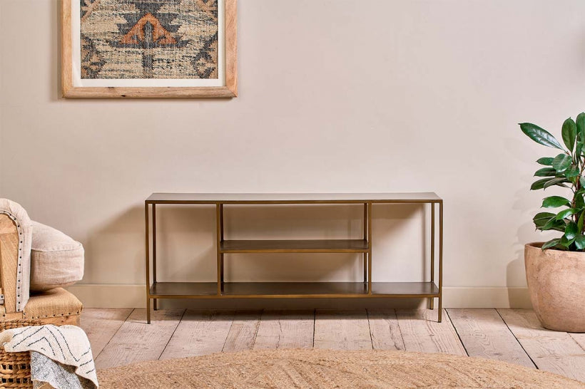 Mahi Media Standing Shelf - Stable Home Garden