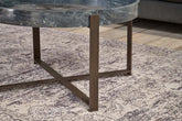 Medela Marble & Iron Coffee Table - Stable Home Garden