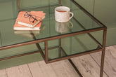 Nakuru Iron & Glass Desk - Stable Home Garden
