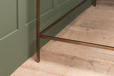 Nakuru Iron & Glass Desk - Stable Home Garden