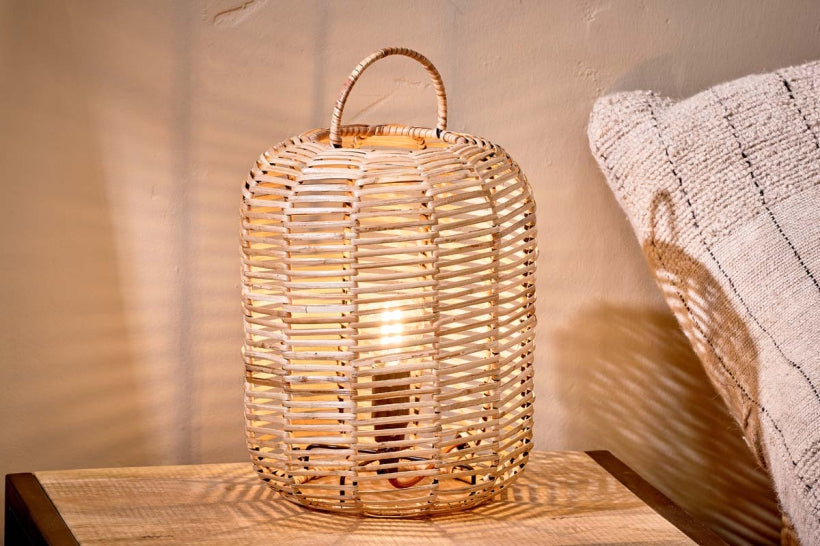 Noko Wicker Lamp - Extra Small - Stable Home Garden