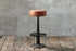 Narwana Leather Round Stool - Stable Home Garden