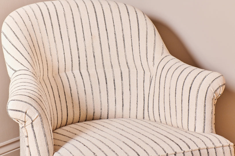 Sanja Stripe Armchair - Stable Home Garden
