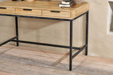 Settur Mango Wood Desk - Stable Home Garden