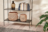 Takua Iron Wide Standing Shelves - Stable Home Garden