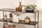 Takua Iron Console Table - Stable Home Garden