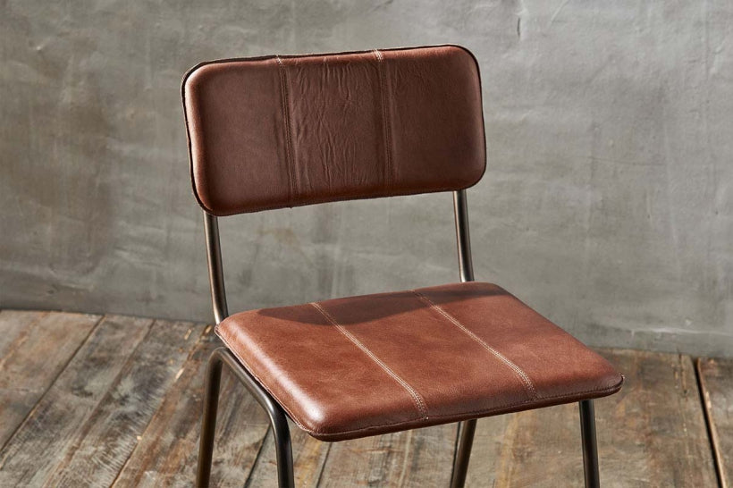 Ukari Dining Chair - Chocolate Brown - Stable Home Garden