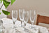 Yala Hammered Champagne Glass - Clear Glass - Stable Home Garden