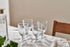 Yala Hammered Wine Glass - Clear Glass - Stable Home Garden