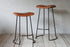 Narwana Leather Stools - Stable Home Garden
