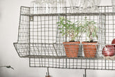 Locker Room Storage Shelf with Hooks - Stable Home Garden