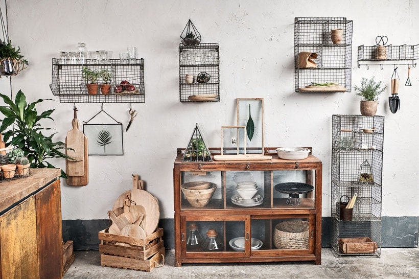 Locker Room Small Wall Shelf - Stable Home Garden