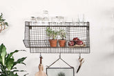 Locker Room Storage Shelf with Hooks - Stable Home Garden