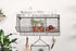 Locker Room Storage Shelf with Hooks - Stable Home Garden