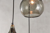 Ziva Cluster Pendant - Green Smoke - Stable Home Garden