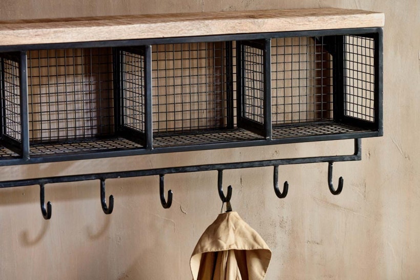 Hasa Industrial Cubby Shelf - Stable Home Garden