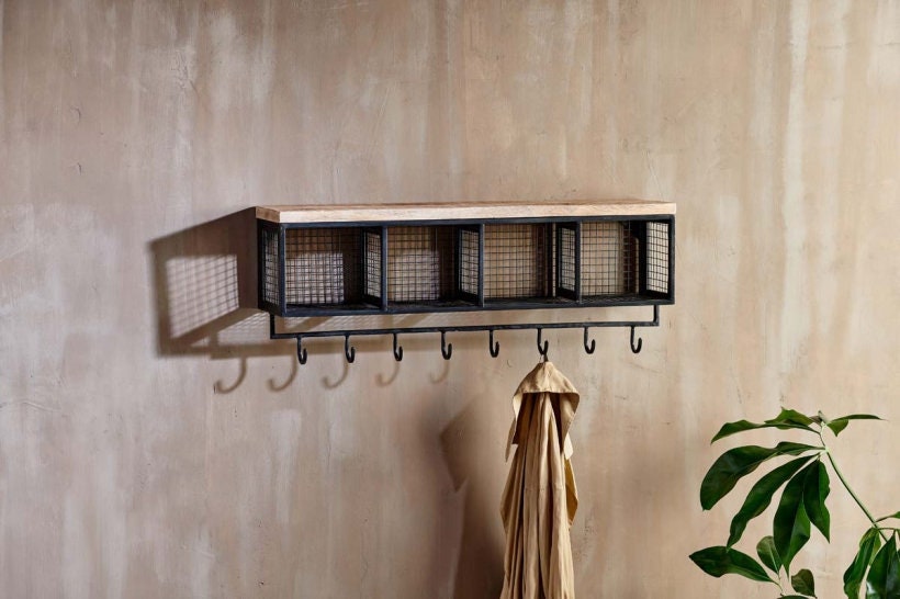 Hasa Industrial Cubby Shelf - Stable Home Garden
