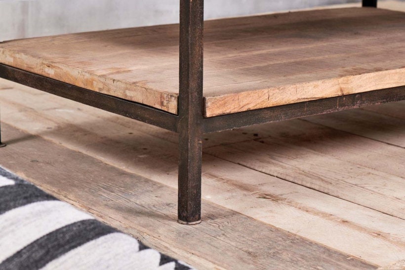 Kaleri Iron Coffee Table - Stable Home Garden