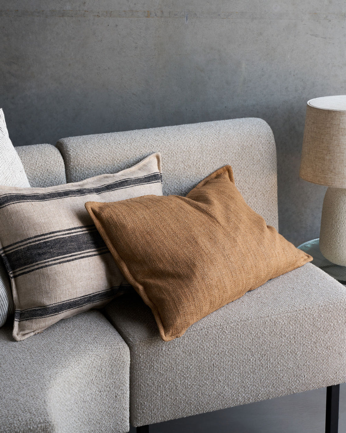 Maku Cushion Cover - Golden brown - Stable Home Garden