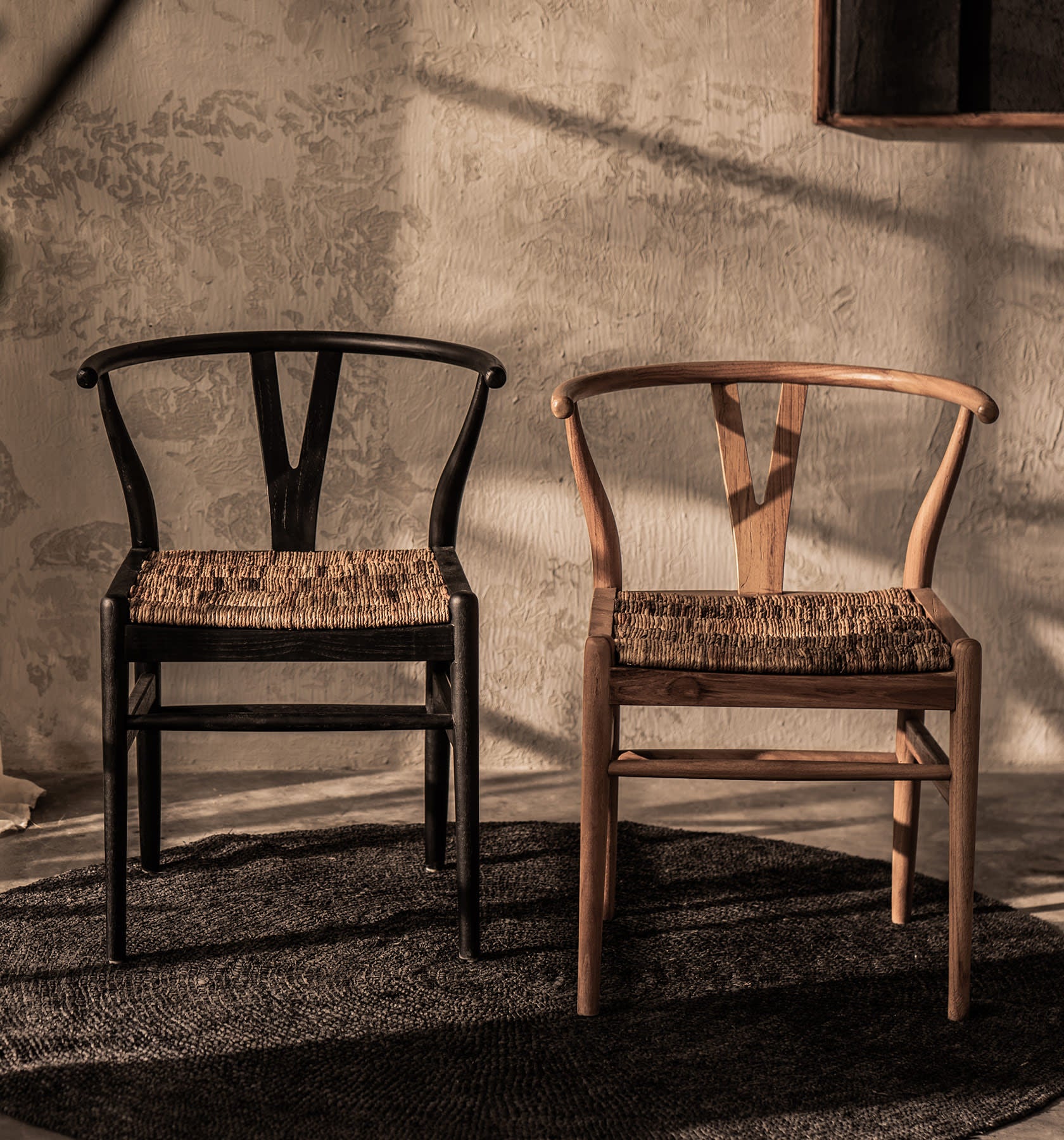 Caterpillar Twin Chair Natural - Stable Home Garden