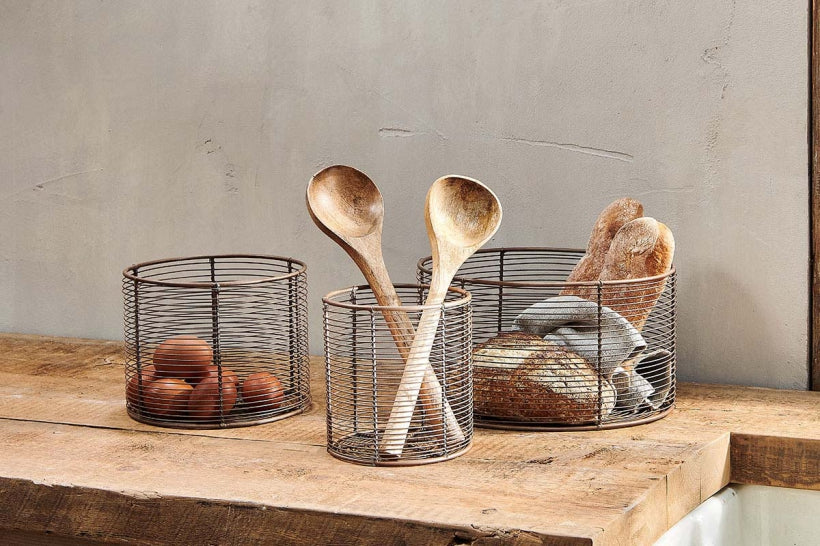 Inkollu Basket Bowl - Stable Home Garden