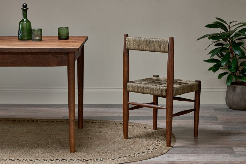 Raunak Acacia Woven Dining Chair