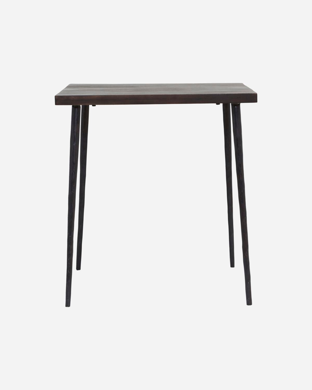 Slated table - Black stain