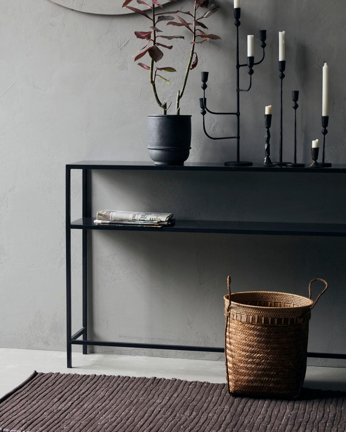 Fari console table - Black - Stable Home Garden