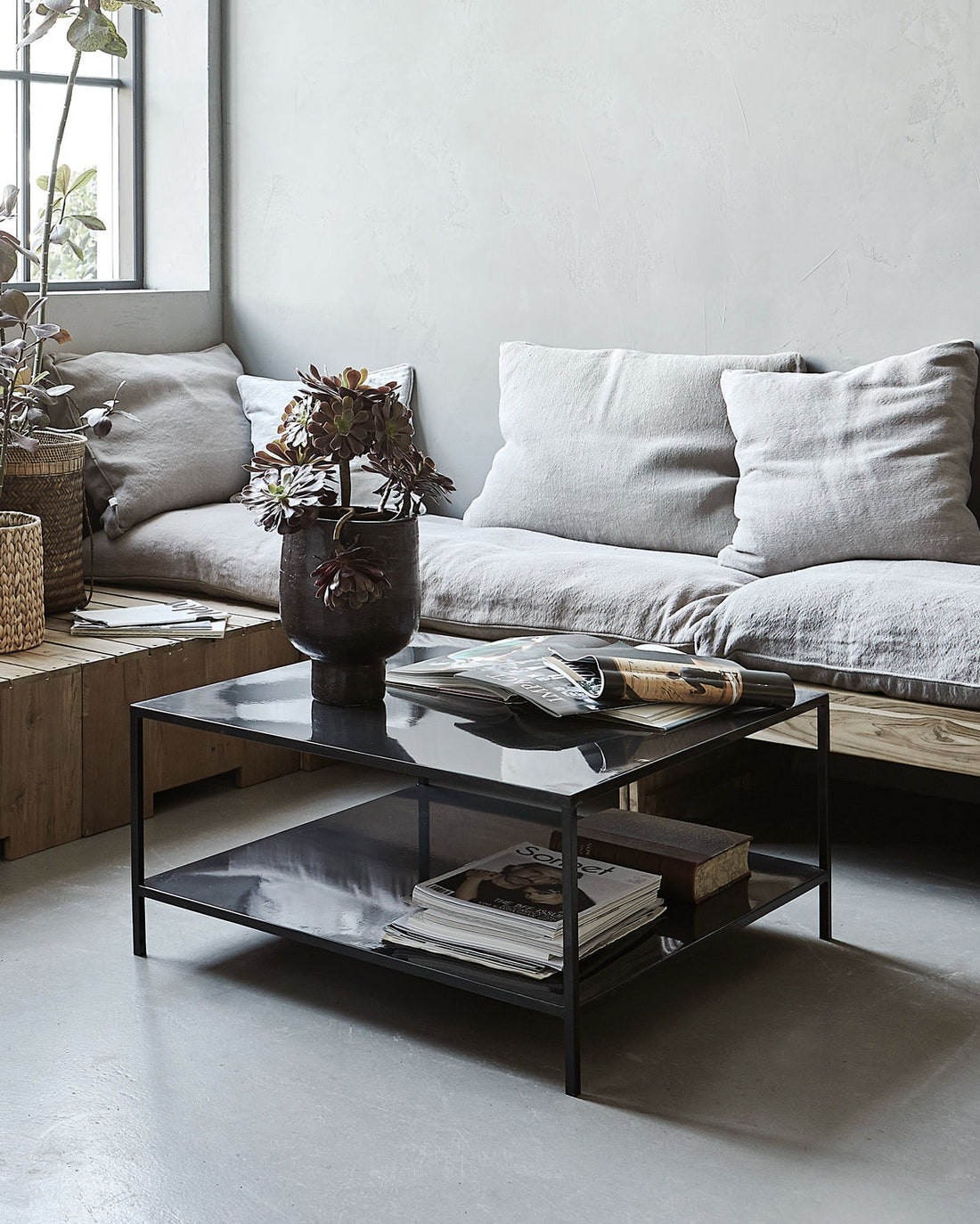 Fari coffee table - Black - Stable Home Garden