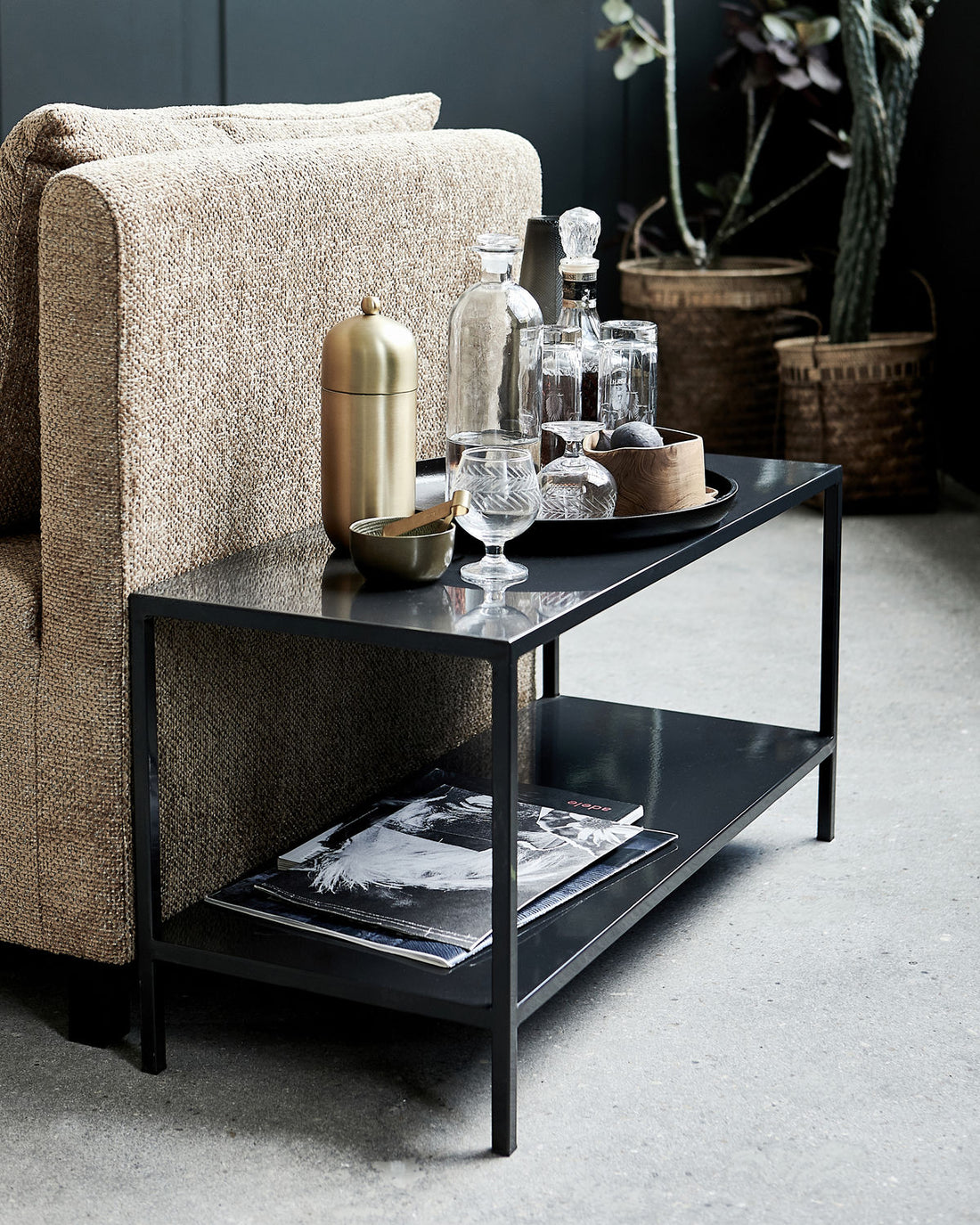 Fari side table - Black