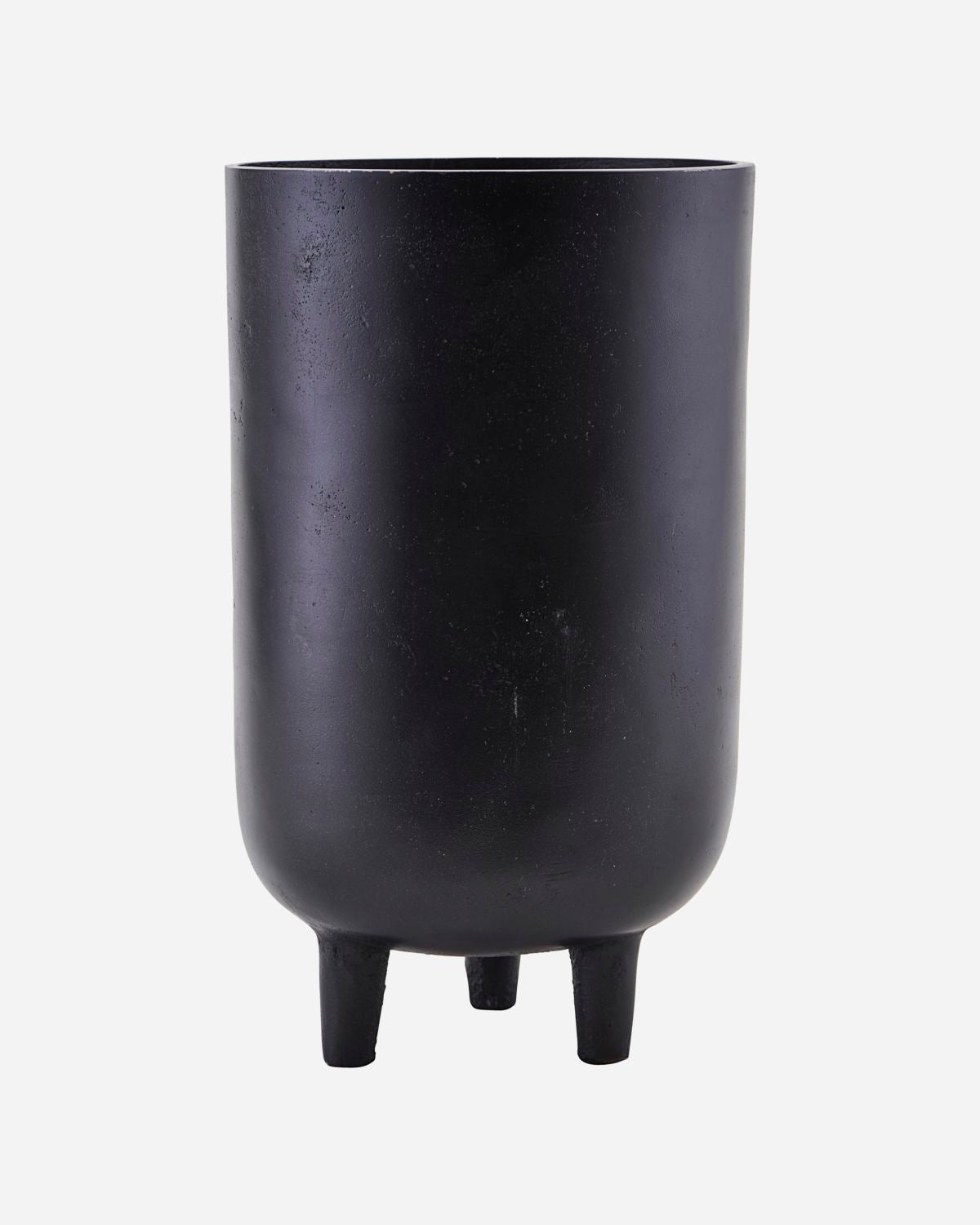 Jang planter tall - black oxidised