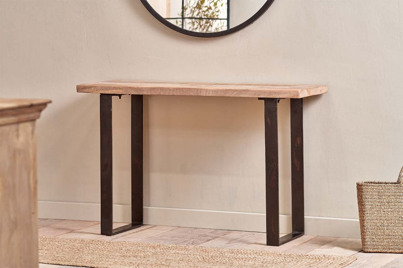 Kiri Mango Wood Console Table