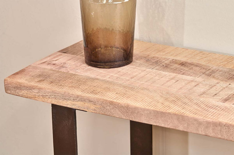 Kiri Mango Wood Console Table