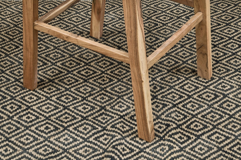 Madrisana Acacia &amp; Rattan Bar Stool