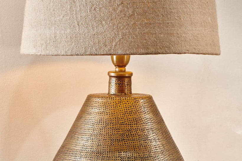 Nalgonda Lamp - Antique Brass - Small