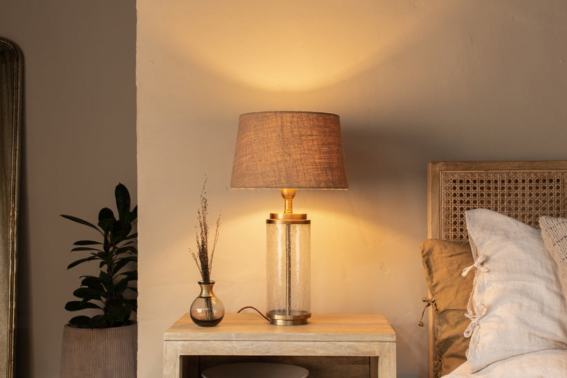 Nagua Recycled Glass Table Lamp - Small - Stable Home Garden