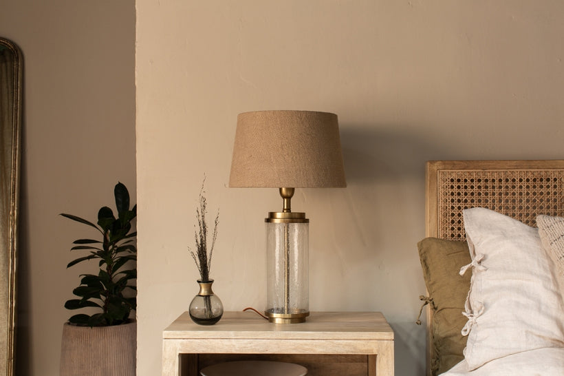 Nagua Recycled Glass Table Lamp - Small - Stable Home Garden