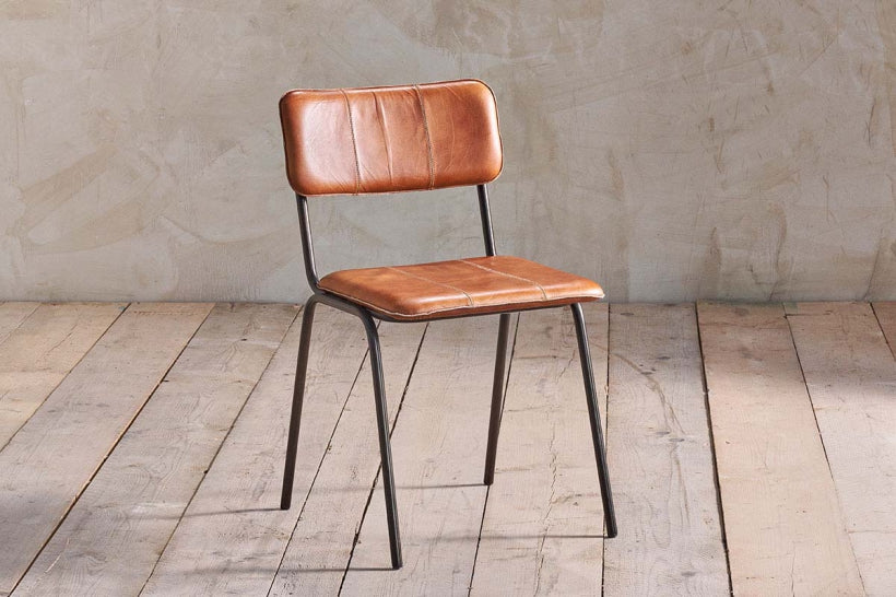 Ukari Dining Chair - Aged Tan