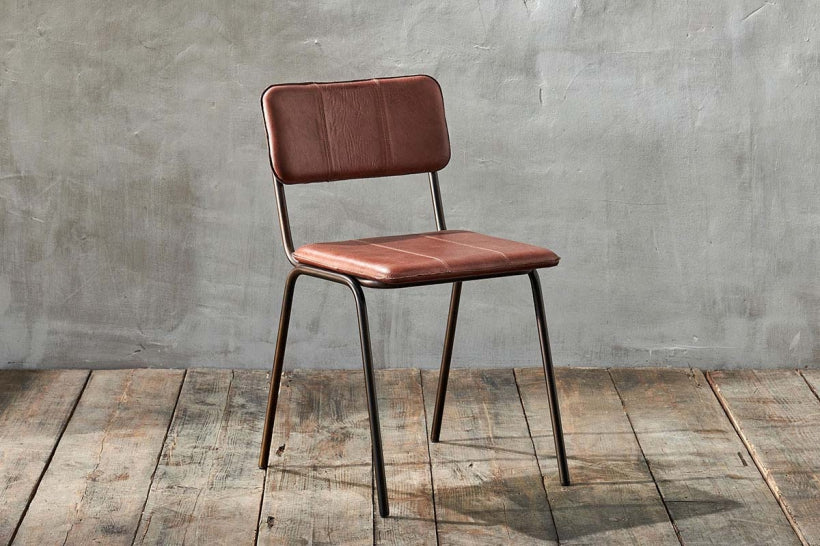 Ukari Dining Chair - Chocolate Brown - Stable Home Garden