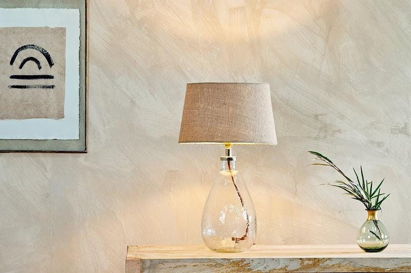 Baba Clear Glass Lamp - Small Tall - Stable Home Garden