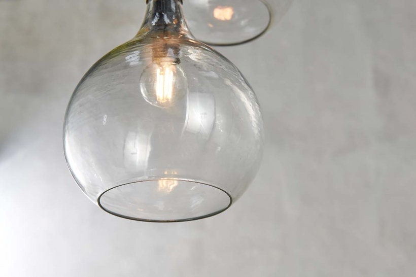 Ziva Cluster Pendant - Clear