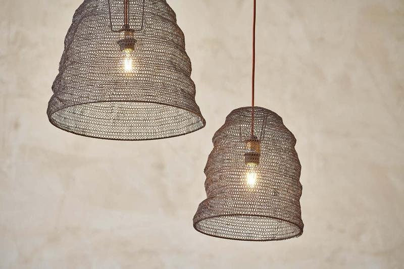 Wire lamp online shades