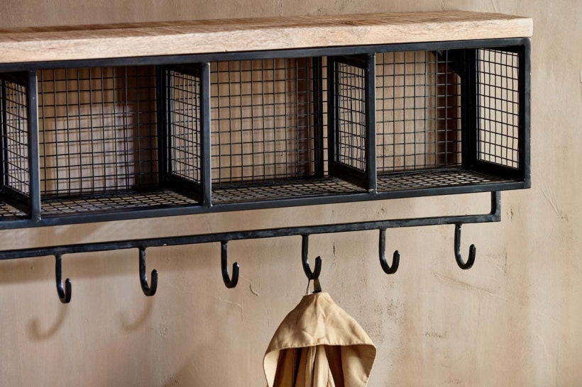 Hasa Industrial Cubby Shelf